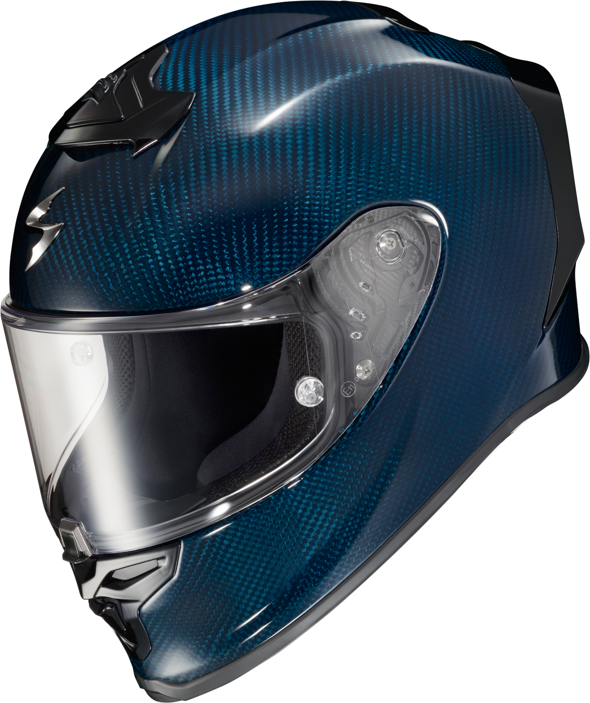 Exo R1 Air Full Face Helmet Carbon Blue 2x