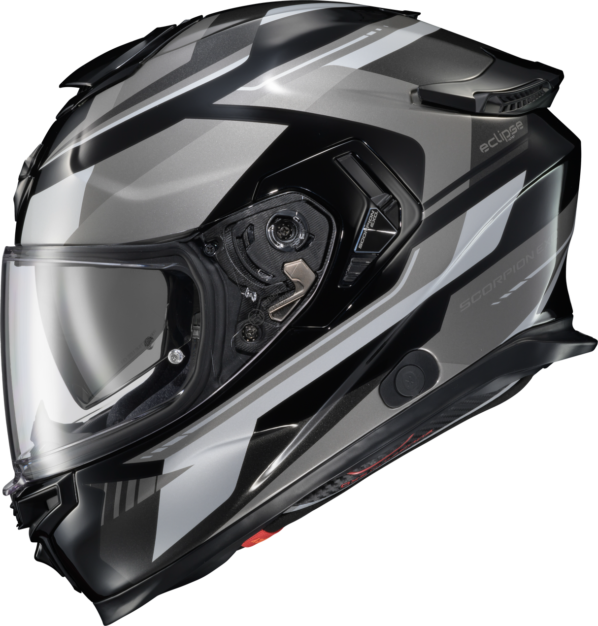 Exo Eclipse Full Face Helmet Lunar White/Black 2x