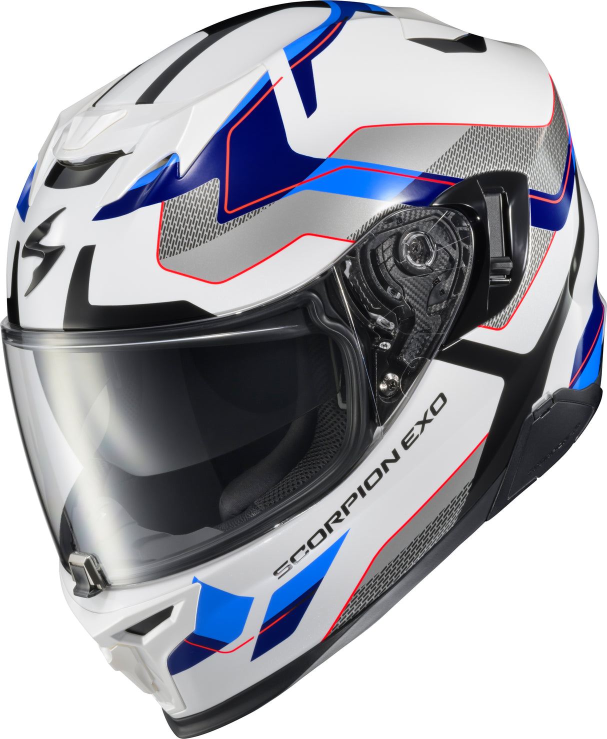 Exo T520 Full Face Helmet Zuse White/Blue 2x