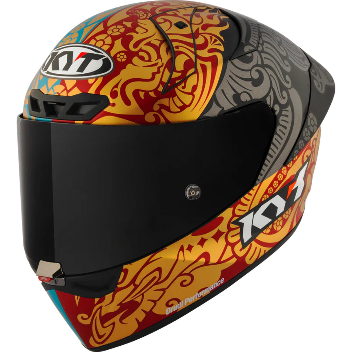 KYT KX-1 Race GP Helmet – Bastianini 2023 Race Replica – Indonesia Edition