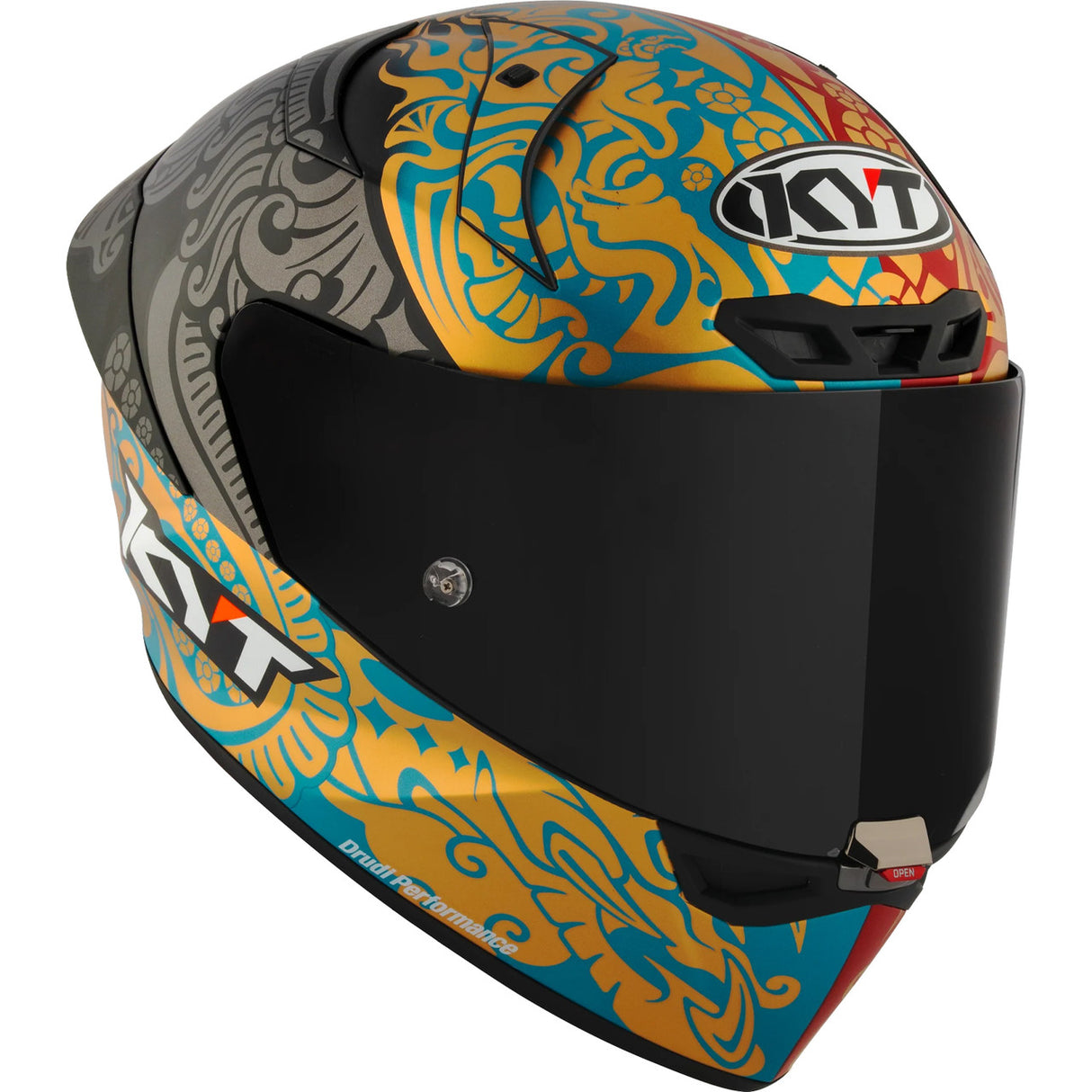 KYT KX-1 Race GP Helmet – Bastianini 2023 Race Replica – Indonesia Edition