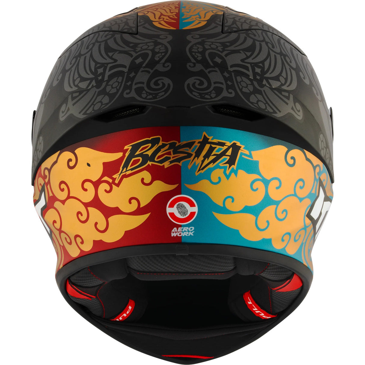 KYT KX-1 Race GP Helmet – Bastianini 2023 Race Replica – Indonesia Edition