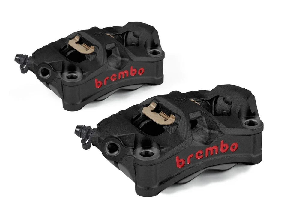 Brembo Stylema Cast Monobloc Front Caliper Set – 100mm Radial Mount (Black)