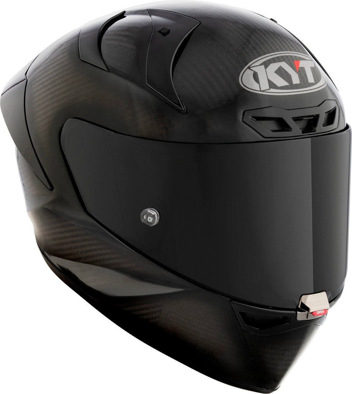 KYT KX-1 Race GP Helmet - Glossy Carbon