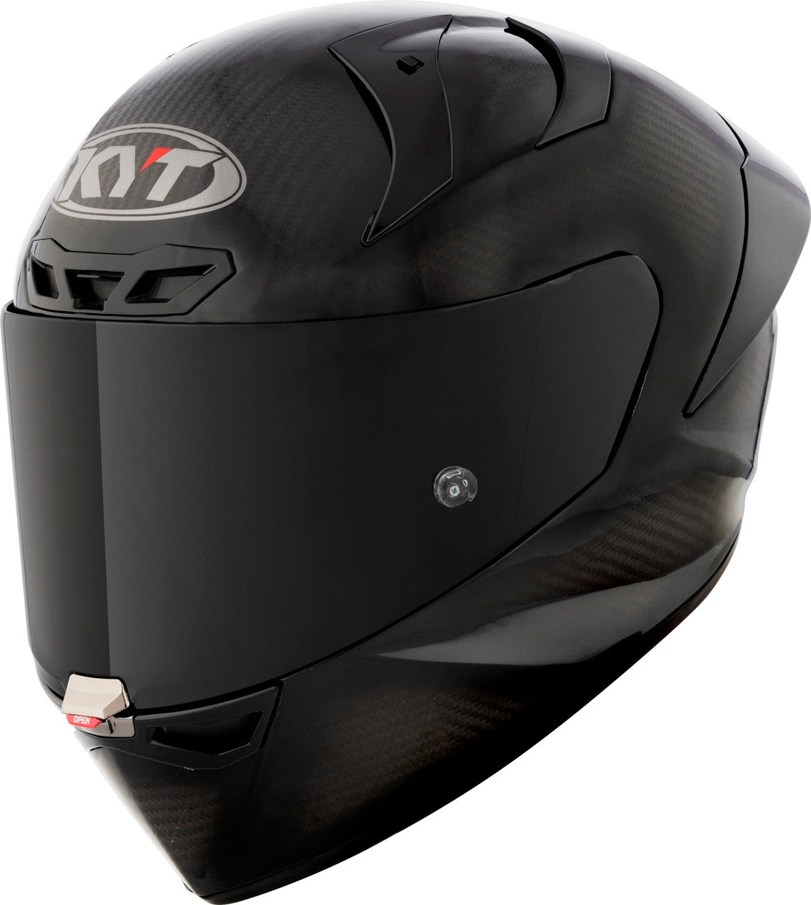 KYT KX-1 Race GP Helmet - Glossy Carbon