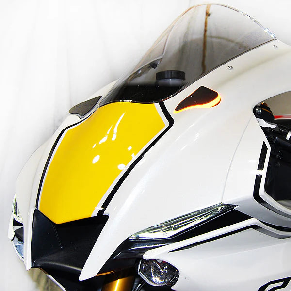 NRC Mirror Block Off Turn Signals – Yamaha R1 (2020–2024)