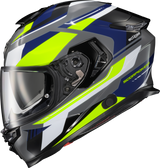 Exo Eclipse Full Face Helmet Lunar Grey/Hi Vis/Blue 2x