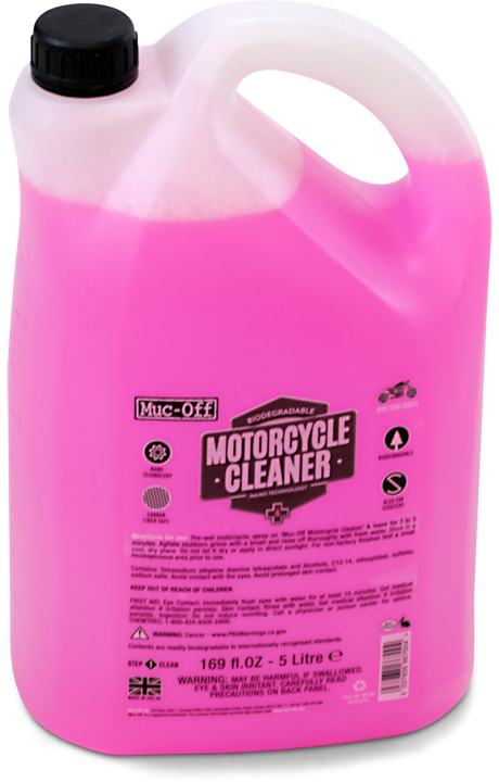 MUC-OFF USA Nano Tech Motorcycle Cleaner - 5L 667US