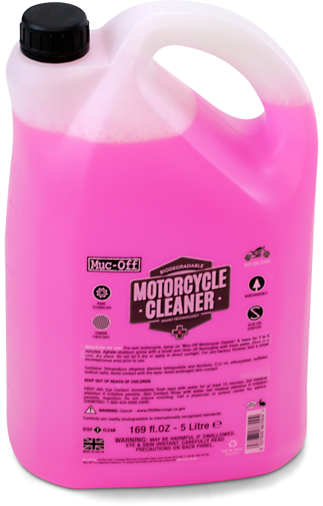 MUC-OFF USA Nano Tech Motorcycle Cleaner - 5L 667US