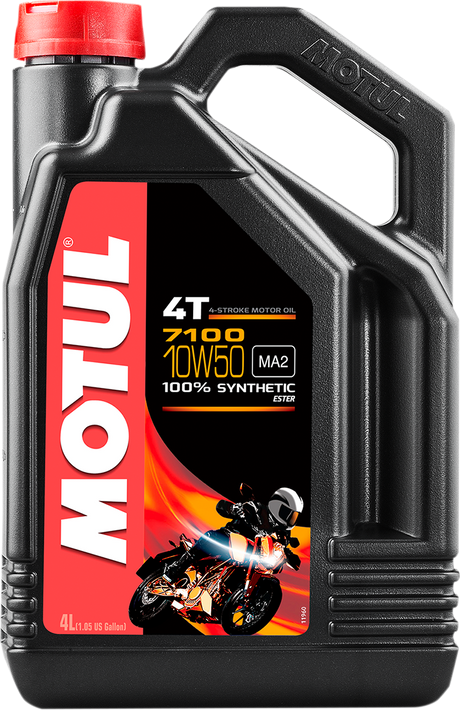 MOTUL 7100 4T Synthetic Oil - 10W-50 - 4L 104098