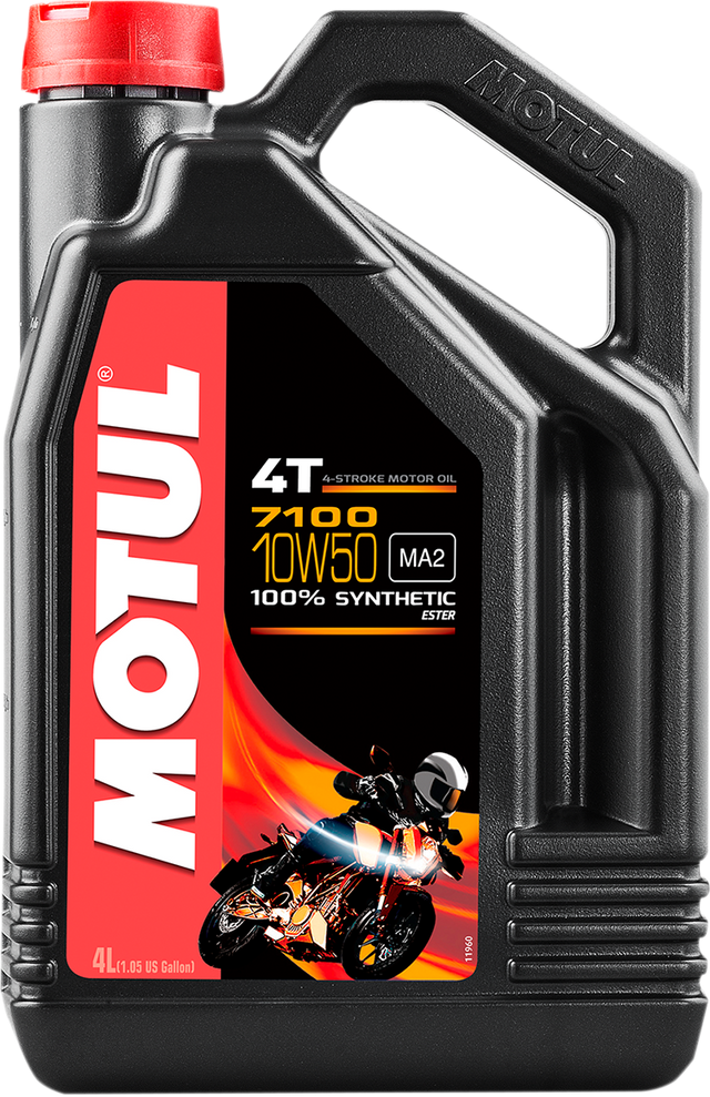 MOTUL 7100 4T Synthetic Oil - 10W-50 - 4L 104098