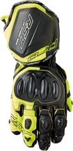 Pro Series Gp D3o Gloves Black/Flo Yellow Leather Sm