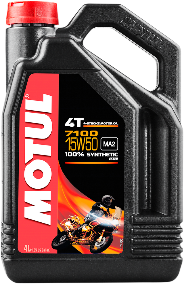 MOTUL 7100 4T Synthetic Oil - 15W-50 - 4L 104299