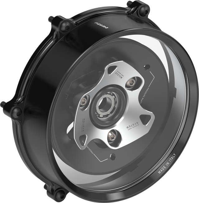 Clutch Cover Silver Duc V4