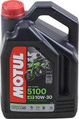 MOTUL 5100 4T Synthetic Blend Oil - 10W-30 - 4L 104063
