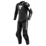 Dainese Tosa 1PC Leather Suit Perforated Black/Black/White Size - 46
