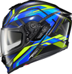 Exo St1400 Evo Carbon Helmet Hex Gloss Blue 2x