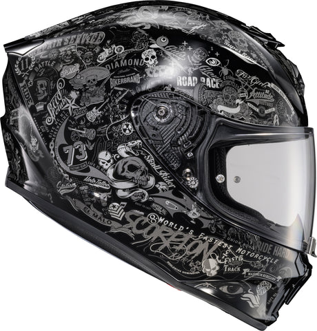 Exo R330 Full Face Helmet Shake 2 Black 2x
