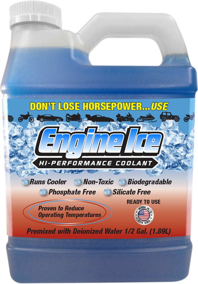 ENGINE ICE Premixed Motorcycle Coolant - 64 US fl oz. 10850