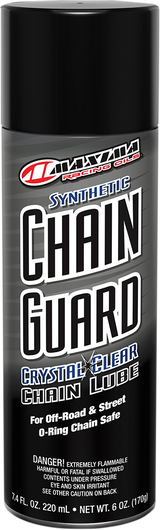 MAXIMA RACING OIL Synthetic Chain Guard Lube - 6 oz. net wt. - Aerosol 77908