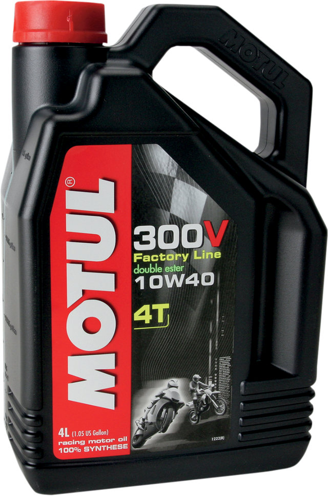 MOTUL 300V Synthetic Ester Oil - 10W-40 - 4L 104121