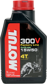 MOTUL 300V Synthetic Ester Oil - 15W-50 - 1L 104125