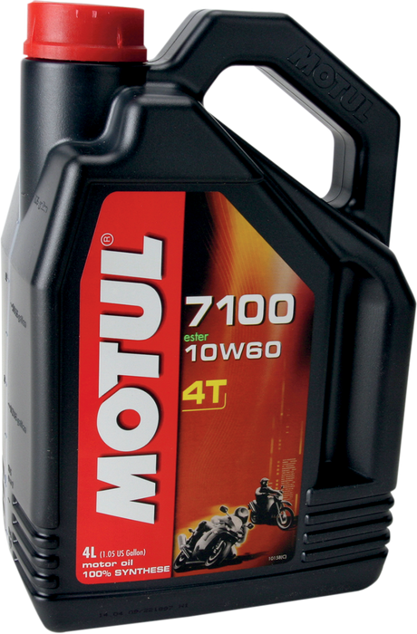 MOTUL 7100 4T Synthetic Oil - 10W-60 - 4L 104101