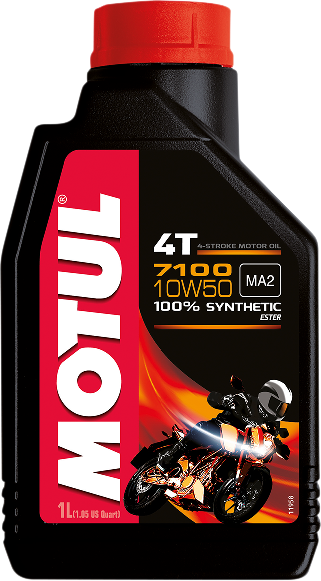 MOTUL 7100 4T Synthetic Oil - 10W-50 - 1L 104097
