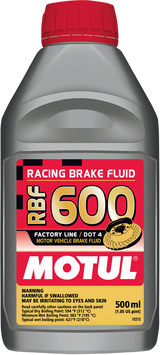 MOTUL RBF 600 Racing Brake Fluid - 16.9 U.S. fl oz. 100949