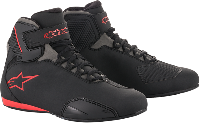 ALPINESTARS Sektor Shoes - Black/Gray/Red - US 9.5 / EU 42.5 251551813195
