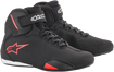ALPINESTARS Sektor Shoes - Black/Red - US 6.5 / EU 38.5 2515518-13-6.5