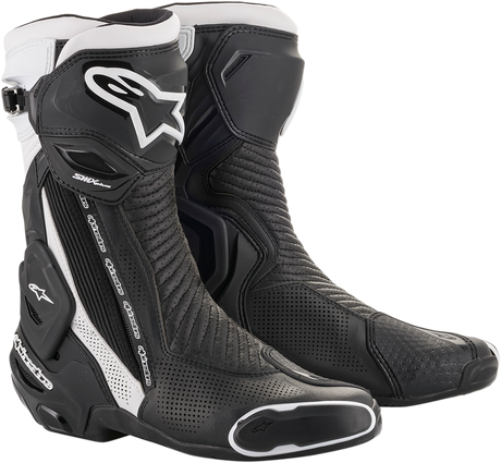 ALPINESTARS SMX Plus Vented Boots - Black/White - US 5 / EU 38 2221119-12-38