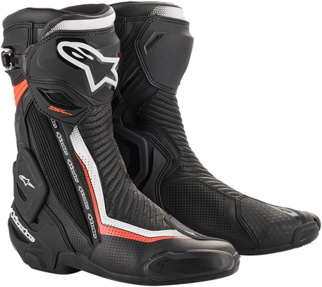 ALPINESTARS SMX Plus Vented Boots - Black/White/Red - US 5 / EU 38 2221119-1231-38