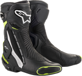 ALPINESTARS SMX Plus Vented Boots - Black/White/Yellow - US 6 / EU 39 2221119-125-39