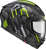 Exo R430 Full Face Helmet Paradox Hi Viz 2x