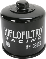 HIFLOFILTRO Racing Oil Filter - Black HF138RC