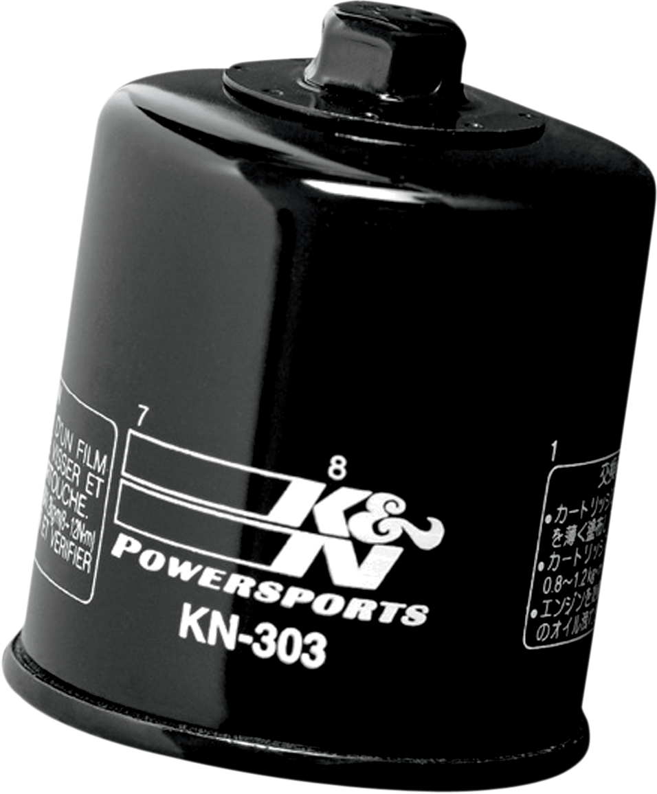 K & N Performance Oil Filter - Bimota/Honda/Kawasaki/Polaris/Yamaha KN-303