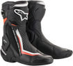 ALPINESTARS SMX Plus Boots - Black/White/Red Fluorescent - US 6.5 / EU 40 2221019-1231-40