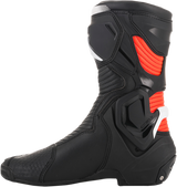 ALPINESTARS SMX Plus Boots - Black/White/Red Fluorescent - US 6.5 / EU 40 2221019-1231-40