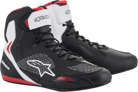 ALPINESTARS Faster-3 Rideknit? Shoes - Black/White/Red - US 10 / EU 43 2510319123-10