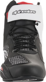 ALPINESTARS Faster-3 Rideknit? Shoes - Black/White/Red - US 10 / EU 43 2510319123-10