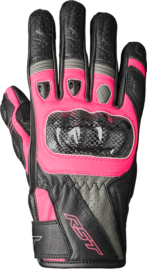 Stunt Iii Ce Ladies Glove Black / Pink / Grey Sm