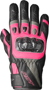 Stunt Iii Ce Ladies Glove Black / Pink / Grey Sm