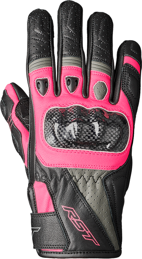 Stunt Iii Ce Ladies Glove Black / Pink / Grey Sm