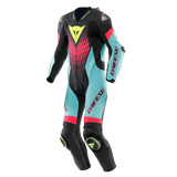 Dainese Laguna Seca 6 1PC Leather Suit Perforated Black/Water/Fuxia Size - 44