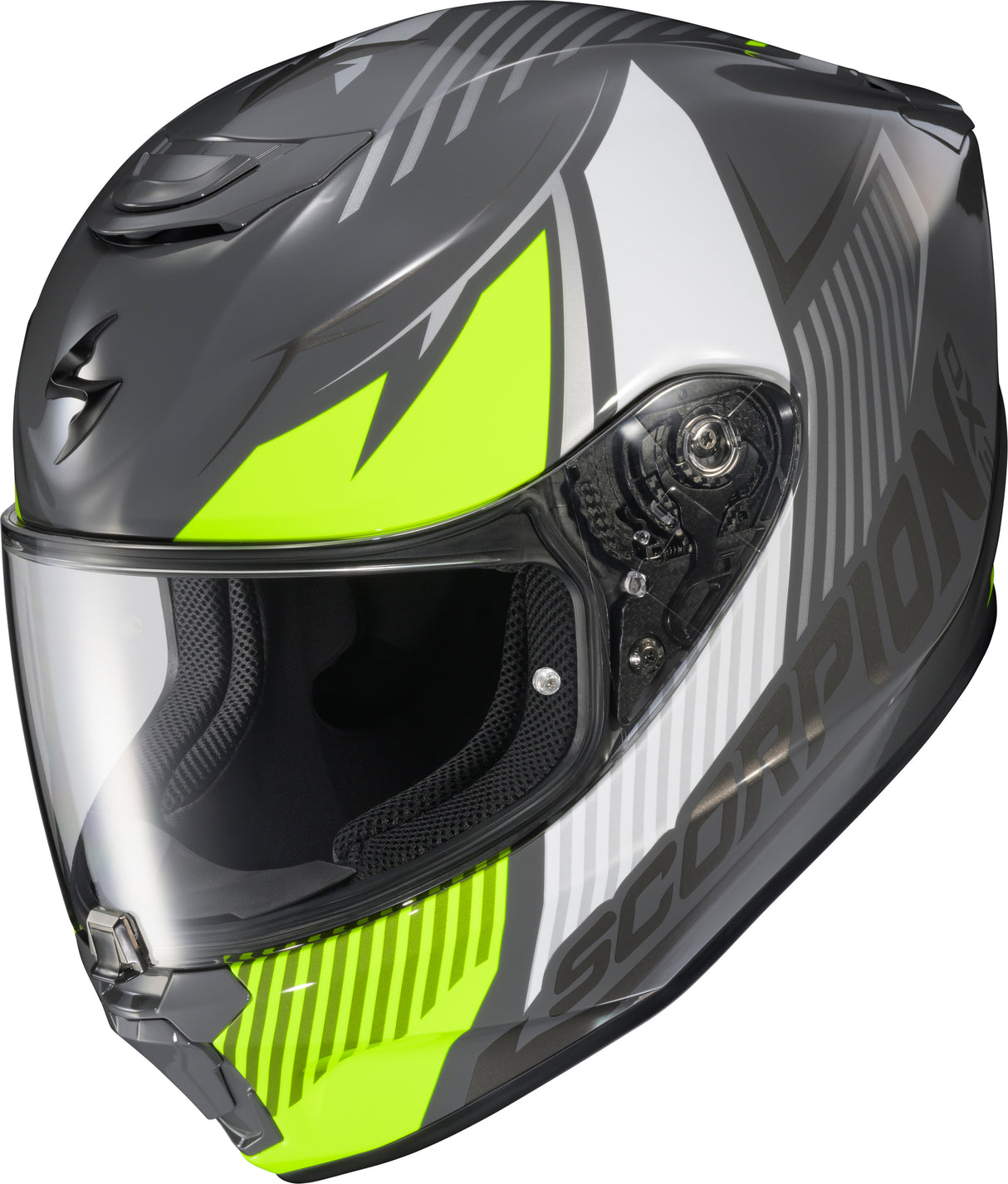 Exo R330 Full Face Helmet Hawker Hi Viz 2x