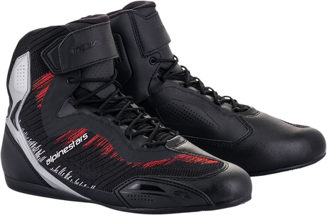 ALPINESTARS Faster-3 Rideknit? Shoes - Black/Silver/Red - US 8 / EU 40.5 251031919308