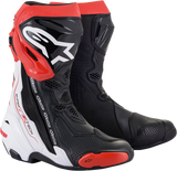 ALPINESTARS Supertech R Boots - Black/White/Red - US 6 / EU 39 2220021-123-39