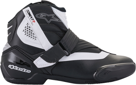 ALPINESTARS SMX-1 R v2 Boots - Black/White - US 6.5 / EU 40 2224521-12-40