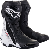 ALPINESTARS Supertech R Vented Boots - Black/White - US 6.5 / EU 40 2220121-12-40